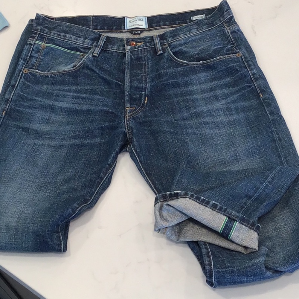 Lucky Brand The B Dog selvedge 32/32 great used conditions